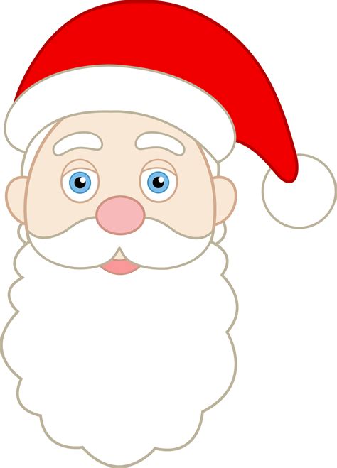 santa claus cartoon face|cartoon santa face template.